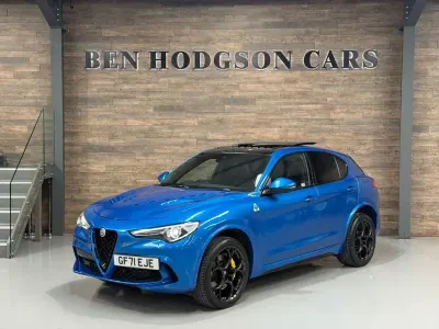 Used Alfa Romeo Stelvio Quadrifoglio 510 HP (375 kW) 2021 Blue SUV