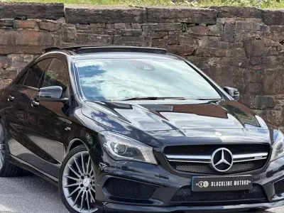 Used Mercedes CLA45 AMG AMG 381 HP (280 kW) 2015 Black Coupe