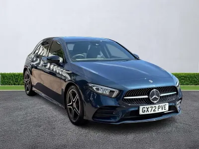 Used Mercedes A200 AMG Line Premium 2022 Blue Hatchback