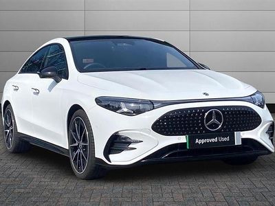 Begagnad Mercedes CLA 250+ AMG line 200 kW (272 HK) 2025 Vit Sedan