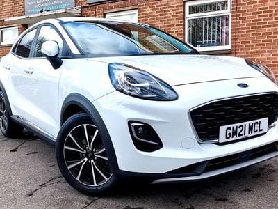 Used Ford Puma Titanium 125 HP (91 kW) 2021 White SUV