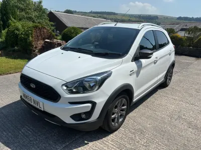 Used Ford Ka Plus Active 85 HP (62 kW) 2018 White Hatchback