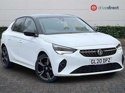 Used Vauxhall Corsa Elite 102 HP (75 kW) 2020 White Hatchback