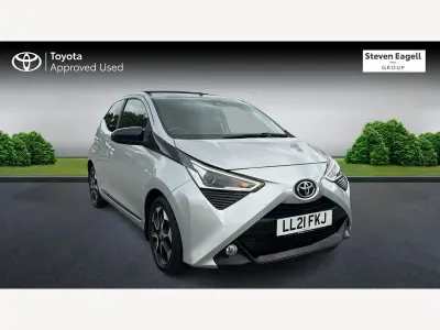Used Toyota Aygo Trend 72 HP (52 kW) 2021 Silver Hatchback