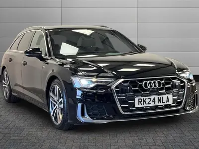 Used Audi A6 S-Line 204 HP (150 kW) 2024 Black Estate