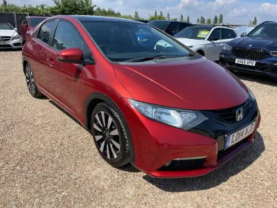 Used Honda Civic SR 142 HP (104 kW) 2014 Red Hatchback