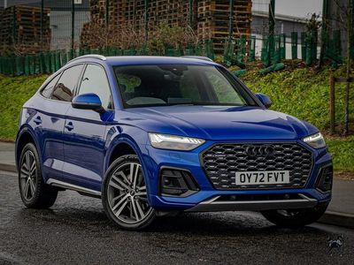 Used Audi Q5 Sportback S-Line 201 HP (147 kW) 2022 Blue SUV