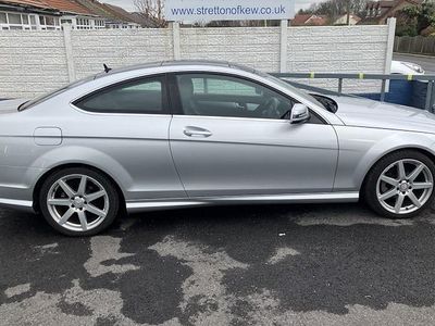 Used Mercedes C180 Sport Edition 156 HP (114 kW) 2014 Silver Coupe