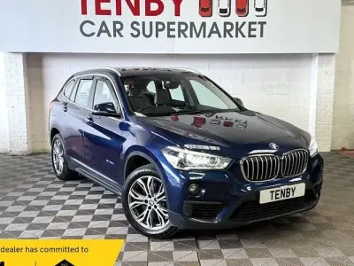 Used BMW X1 xLine 231 HP (169 kW) 2016 Blue SUV