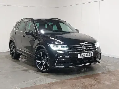 Used VW Tiguan R-line 150 HP (110 kW) 2023 Black SUV