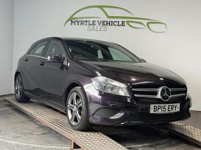 Used Mercedes A180 122 HP (89 kW) 2015 Mauve/purple Hatchback