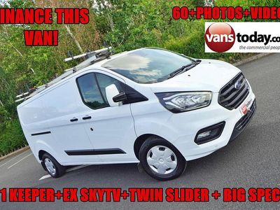 White Used 2019 Ford Transit Custom Trend Van | £14,388 (Fair price)