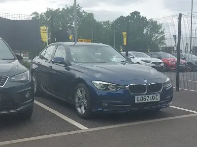 Used BMW 318 Sport Line 136 HP (100 kW) 2017 Blue Sedan