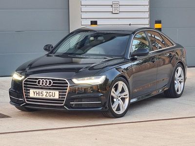 Used Audi A6 S-Line 2015 Black Sedan