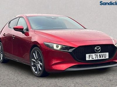 Red Used 2022 Mazda 3 Inclusive Hatchback | £16,385 (Fair price)