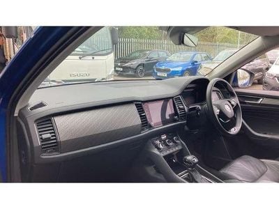 Used Skoda Kodiaq SE L Executive 150 HP (110 kW) 2024 Blue SUV