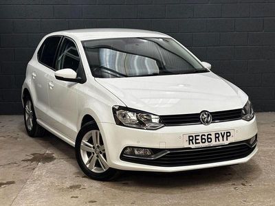 Used VW Polo Match 90 HP (66 kW) 2016 White Hatchback