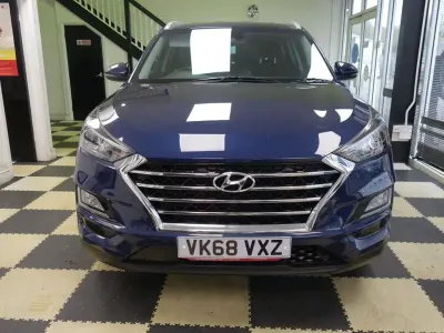 Używany Hyundai Tucson SE 132 KM (97 kW) 2018 Niebieski SUV