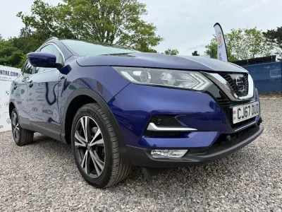 Used Nissan Qashqai N-Connecta 115 HP (84 kW) 2017 Blue SUV