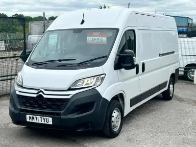 Used Citroën Relay 140 HP (102 kW) 2021 White Van
