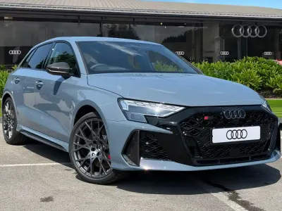 New Audi RS3 Design 395 HP (290 kW) 2026 Grey Sedan