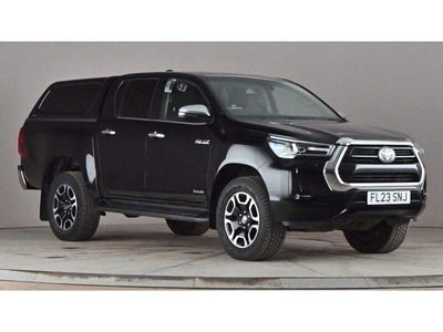 Used Toyota HiLux 150 HP (110 kW) 2023 Black Pickup