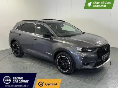 Used DS Automobiles DS7 Crossback Performance Line Plus 130 HP (95 kW) 2022 Grey SUV