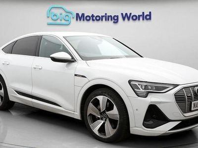 Used Audi e-tron Sportback S-Line 300 kW (408 HP) 2022 White SUV