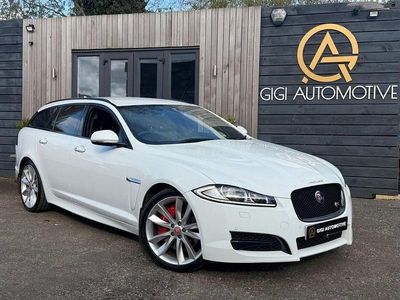 Used Jaguar XF Sportbrake Portfolio 275 HP (202 kW) 2013 White Estate