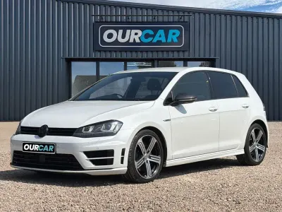 Used VW Golf VII R 2017 White Hatchback