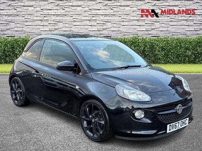 Used Vauxhall Adam S 70 HP (51 kW) 2017 Black Hatchback