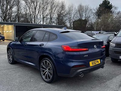 Blue Used 2019 BMW X4 M Sport SUV | £28,499 (Fair price)