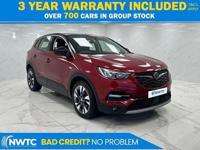 Used Vauxhall Grandland X Sport 130 HP (95 kW) 2019 Red SUV
