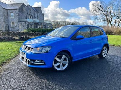 Used VW Polo SEL 2014 Blue Hatchback