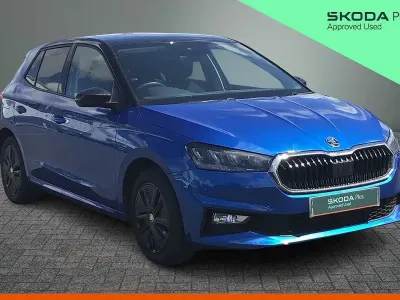 Used Skoda 110 R Colour Edition 81 HP (59 kW) 2023 Race blue metallic black body / magic pearl effect roof Hatchback