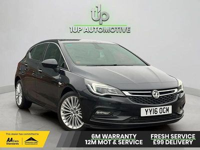 Used Vauxhall Astra Elite 2016 Black Hatchback