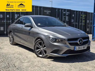 Used Mercedes CLA220 177 HP (130 kW) 2015 Grey Coupe