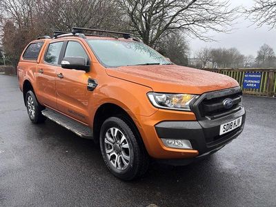 Used Ford Ranger Wildtrack 2018 Orange Pickup