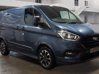 Used Ford Transit Custom Sport 185 HP (136 kW) 2021 Blue Van