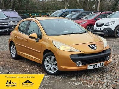 Used Peugeot 207 Sport 2008 Orange Hatchback