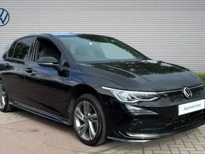 Used VW Golf VII R-line 131 HP (96 kW) 2021 Black Hatchback