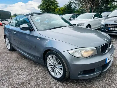 Used BMW 118 Cabriolet M Sport 143 HP (105 kW) 2011 Grey Cabriolet