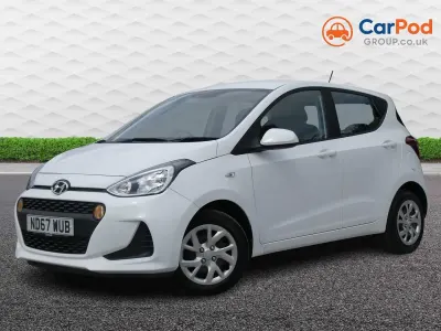 Used Hyundai i10 SE 66 HP (48 kW) 2018 White Hatchback