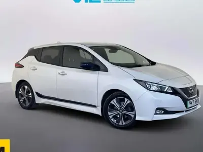 Used Nissan Leaf Tekna 110 kW (150 HP) 2021 White Hatchback