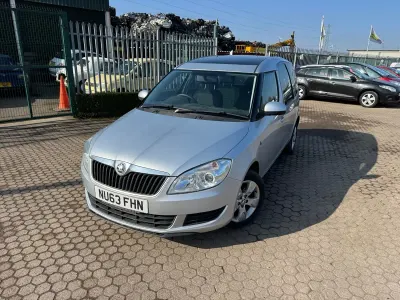 Used Skoda Roomster SE 105 HP (77 kW) 2013 Silver MPV