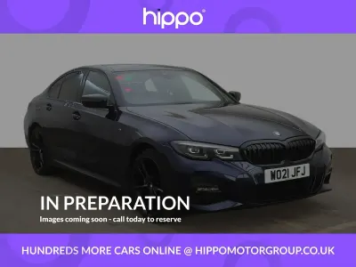 Used BMW 330e M Sport 292 HP (214 kW) 2021 Blue Sedan