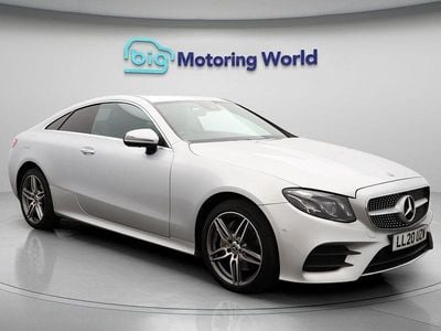Silver Used 2020 Mercedes E220 AMG line Coupe | £21,926 (Good price)