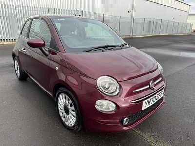 Red Used 2021 Fiat 500 Lounge Hatchback | £8,990 (Good price)