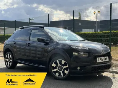 Used Citroën C4 Cactus Flair 108 HP (79 kW) 2015 Black Hatchback