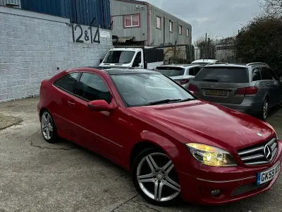 Used Mercedes CLC220 2009 Red Hatchback